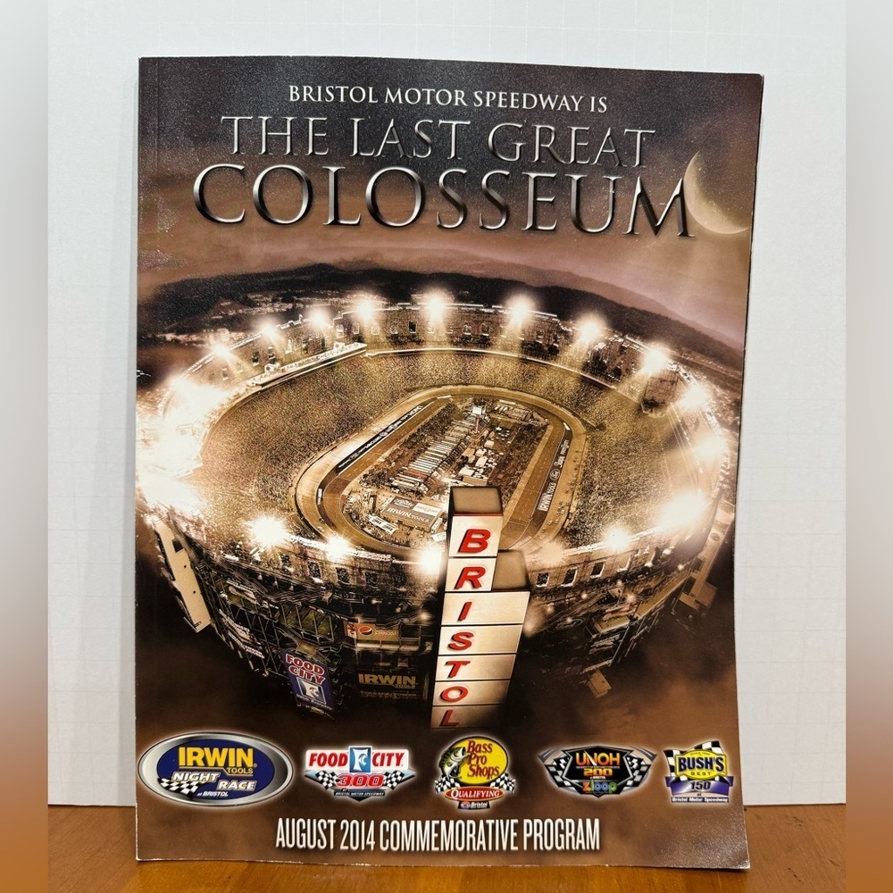 NASCAR 2014 Bristol Motor Speedway Commemorative program
